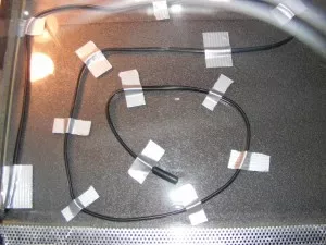 Vytapeni ve dne. 15w kabel Exoterra